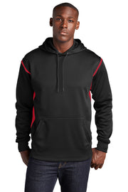Men's Sport-Tek® Tech Fleece Colorblock Hooded Sweatshirt