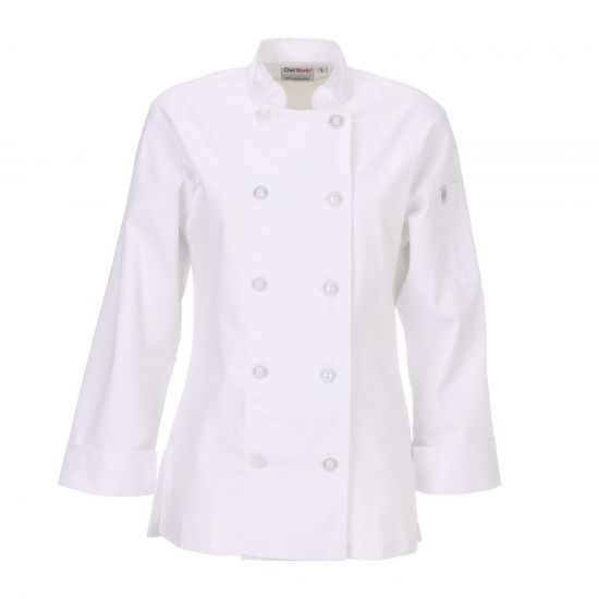 Women's Culinary Services LE MANS CHEF COAT