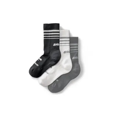 Brooks Run in Sock Crew 3 pack
