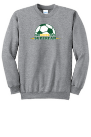 Super Fan Port & Company Men's Essential Fleece Crewneck Sweatshirt