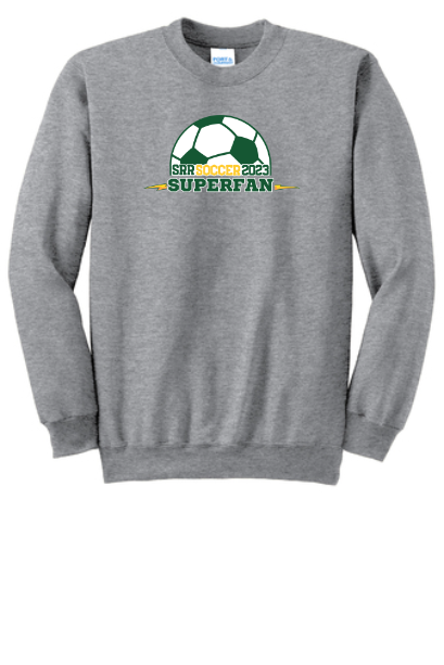 Super Fan Port & Company Men's Essential Fleece Crewneck Sweatshirt