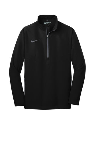 MEN'S NIKE 1/2 ZIP WIND SHIRT W/ LOGO LEFT CHEST