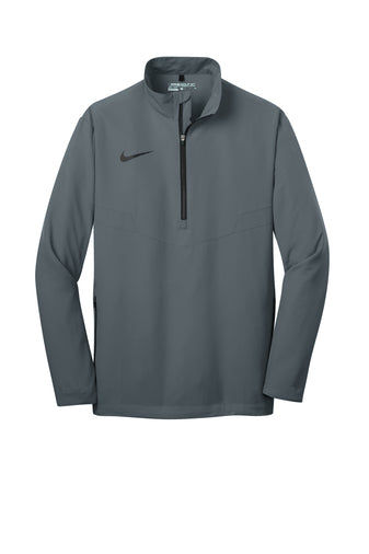 MEN'S NIKE 1/2 ZIP WIND SHIRT W/ LOGO LEFT CHEST