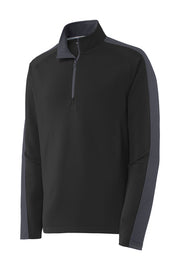 Sport-Tek® Sport-Wick® Textured 1/4-Zip Pullover