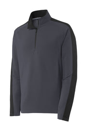 Sport-Tek® Sport-Wick® Textured 1/4-Zip Pullover