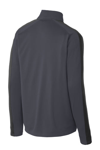 Sport-Tek® Sport-Wick® Textured 1/4-Zip Pullover