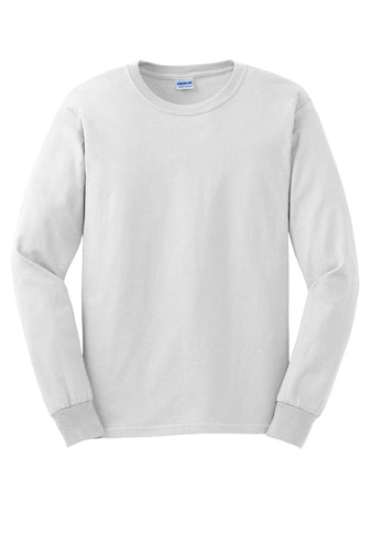 GILDAN MEN'S TEAM ULTRA-COTTON 6 OZ. LS T-SHIRT