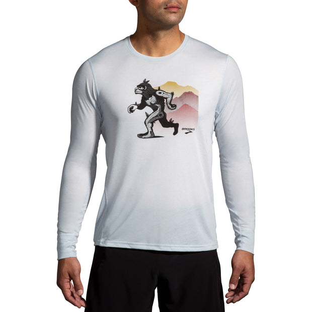 Distance Graphic Long Sleeve (Sasquatch)